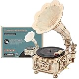 ROKR 3D Wooden Puzzles for Adults-Model Building Kit for Adults to Build-424Pcs DIY Wood Craft Kit-R