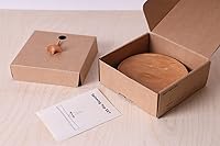 Vista 1 de Top giratorio de precisión con base, giratorio superior de rendimiento premium para escritorio, tapas giratorias de madera para oficina, parte