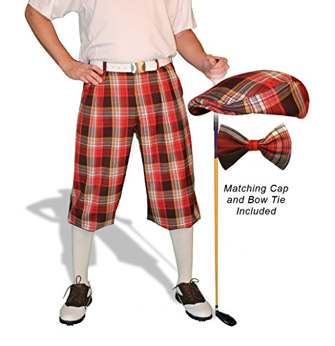 Plaid, Cap and Bow Tie: Mens 'Par 5' - Tuscaloosa