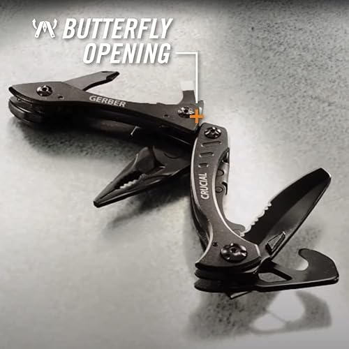 Vista 4 de Gerber 31-001518N Crucial, color negro. Negro -,Azul