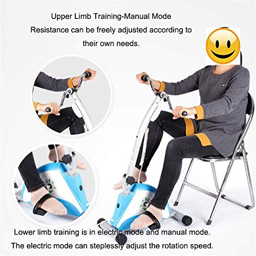Image of Pedal Exercisers Motorized Leg and Arm Pedal Exerciser Mini Exercise Bike with Leg Support Fitness Motorized Electric Mini Exercise Bike /Pedal Exerciser for Seniors