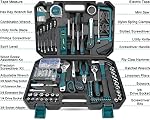 Sundpey 257PCs Home Tool Kit - Portable Repair Outils Complete General Household Hand Tool for Mechanic Tools for Men & Women with Ratchet & Screwdriver & Socket Set & Tool Box Storage Case