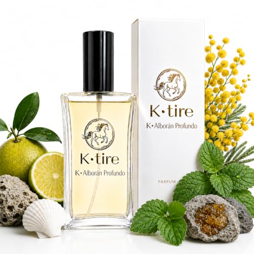 K · tire | Perfume Hombre Aromatico Acuatico | Parfum de Larga Duracion (Alboran Profundo 50ml)