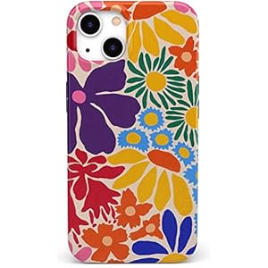 Casely iPhone 13 Case | Compatible with MagSafe | Flower Patch | Girly Floral Case
