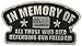 Hot Leathers PNA1170 in Memory of Pin