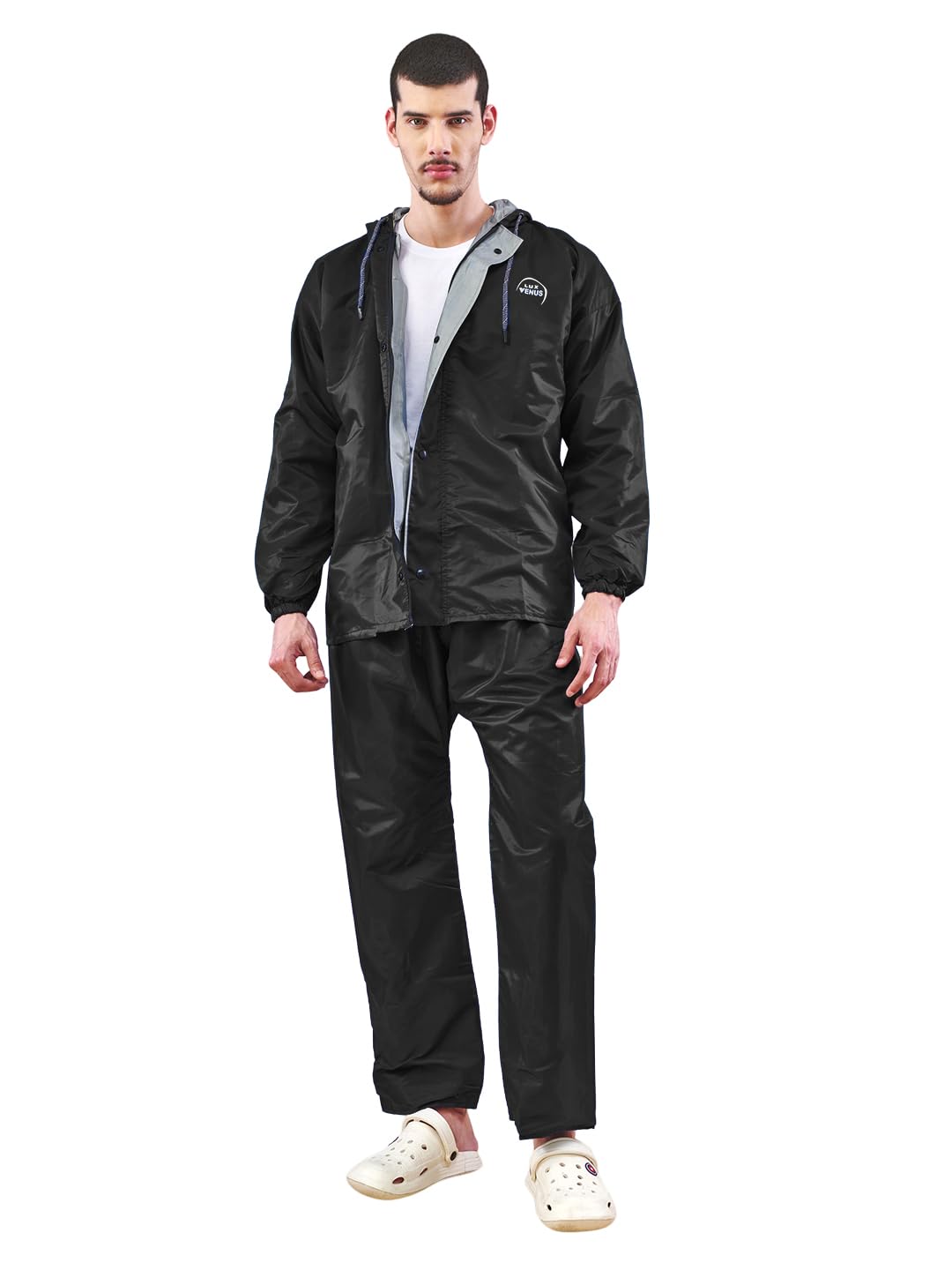 lux venus Reversible Rain Coat for Men.-picture-14