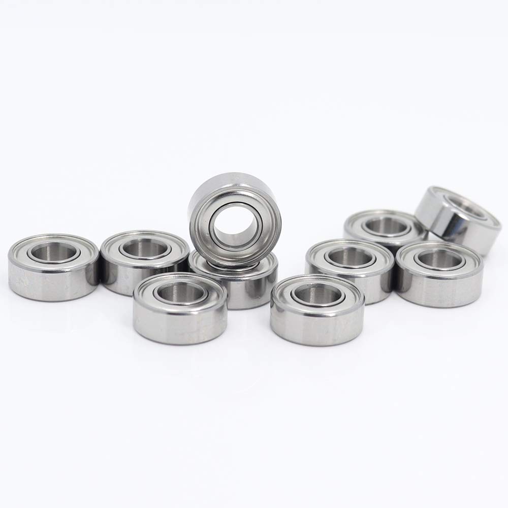 ZBJGBUIA 10PCS 686ZZ 686Z Deep Groove Ball Bearing ABEC-5 6x13x5mm Miniature Bearings 618/6ZZ