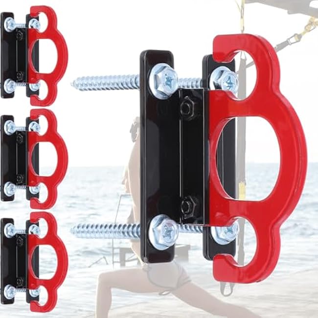 Resistance Band Wall Anchors,Workout Wall Mount Anchor,Band Wall Mounts Gym Anchor,Band Hooks, Space-Saving Wall-Mounted Clip for Home Gym Workouts,for Strength Training,Fitness,Physical Therapy