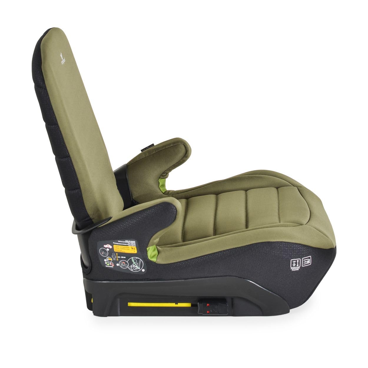 Cangaroo, siège enfant Galaxy i-Size (125-150 cm) groupe 3, Isofix, dossier, coloris:verdoyant