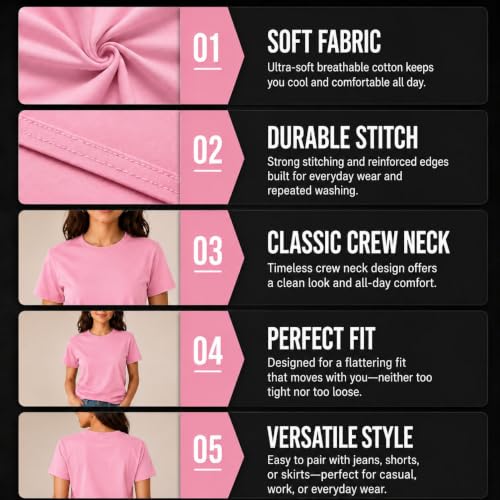 Image of Amazon Brand - INKAST Women Graphic Printed T-Shirt | Round Neck | Regular Fit | (Cotton Blend)