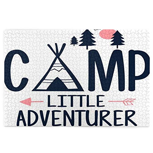 Boy Camp Slogan Bear Kid Tee Adventure Baby Mountain Christmas Jigsaw Puzzles 1000 Piece for Adult,Impressions of London,Jigsaw Puzzles Set,Best Jigsaw Puzzles Game ?30x20 inch?