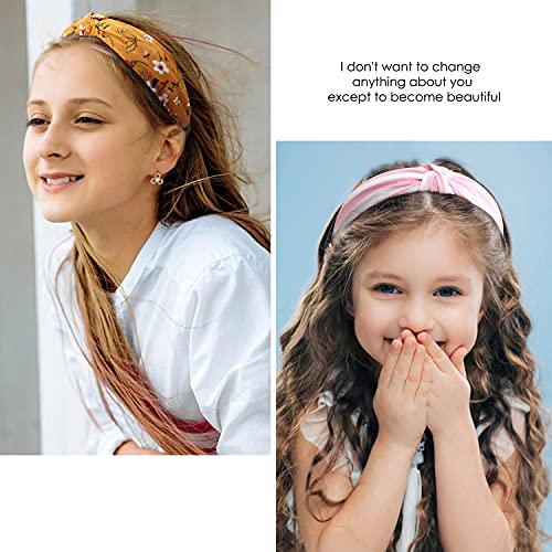 Knot Headband Wide Knotted Headbands For Women 12 Pack Head Bands Women Hair Knotted Headband For Women Knot Headbands Womens Headbands Elastic Turban Boho Bandeau Hair Accessories For Washing Face #TOP3