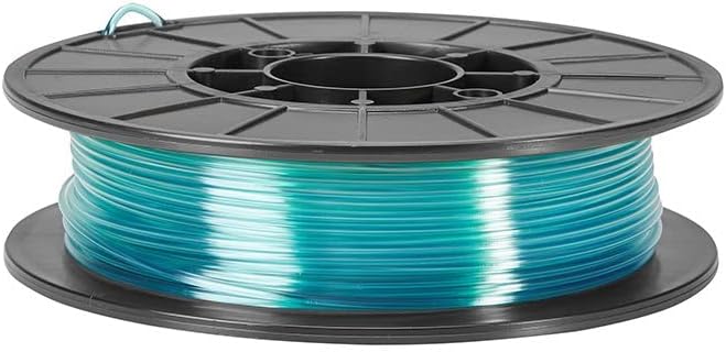 Filamento PETG para impresora 3D de 0.069 in de diámetro, sin enredos, sin obstrucciones, precisión dimensional +-0.000 in, brillo de borde de