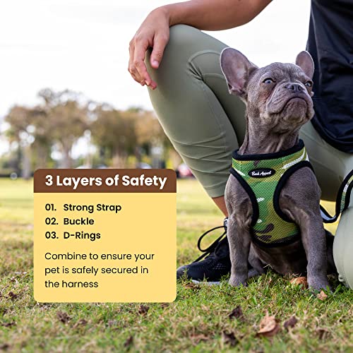 Bark Appeal Step-In Dog Harness, Mesh Step In Dog Vest Harness For Small & Medium Dogs, Non-Choking With Adjustable Heavy-Duty Buckle For Safe, Secure Fit – (Xl, Lavender) #TOP6