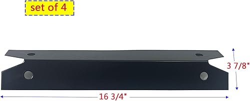 Miniatura 6 de Direct Store Kit de piezas DG137 Reemplazo para parrilla de gas Charmglow Heavy Duty 810-7400-S 4 quemadores, placas térmicas, rejilla de cocción