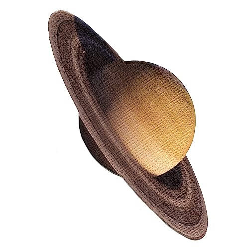 Planet Saturn Solar System FotoPatch 1 of 12 Embroidered Iron On