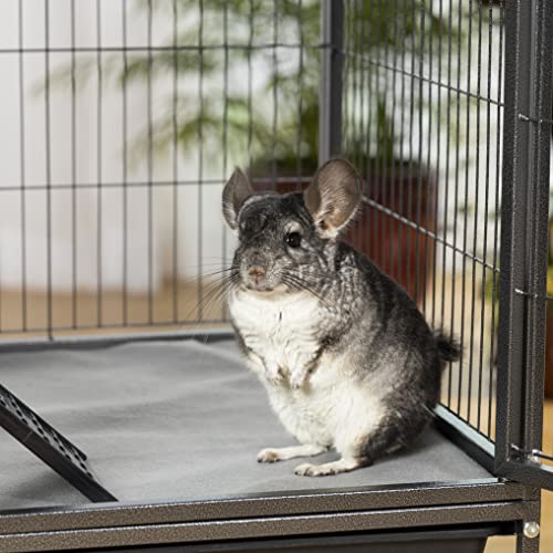Image of Prevue Pet Products Ferret Cage Plush Fitted Grille Cover Set