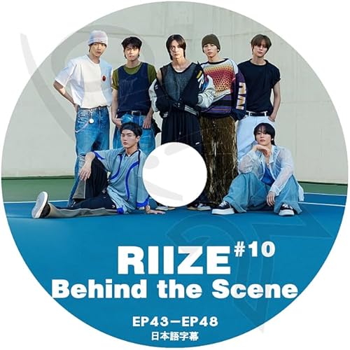 K-POP DVD A RIIZE BEHIND THE SCENE #10 EP43-EP48 ���{�ꎚ������ KPOP DVD