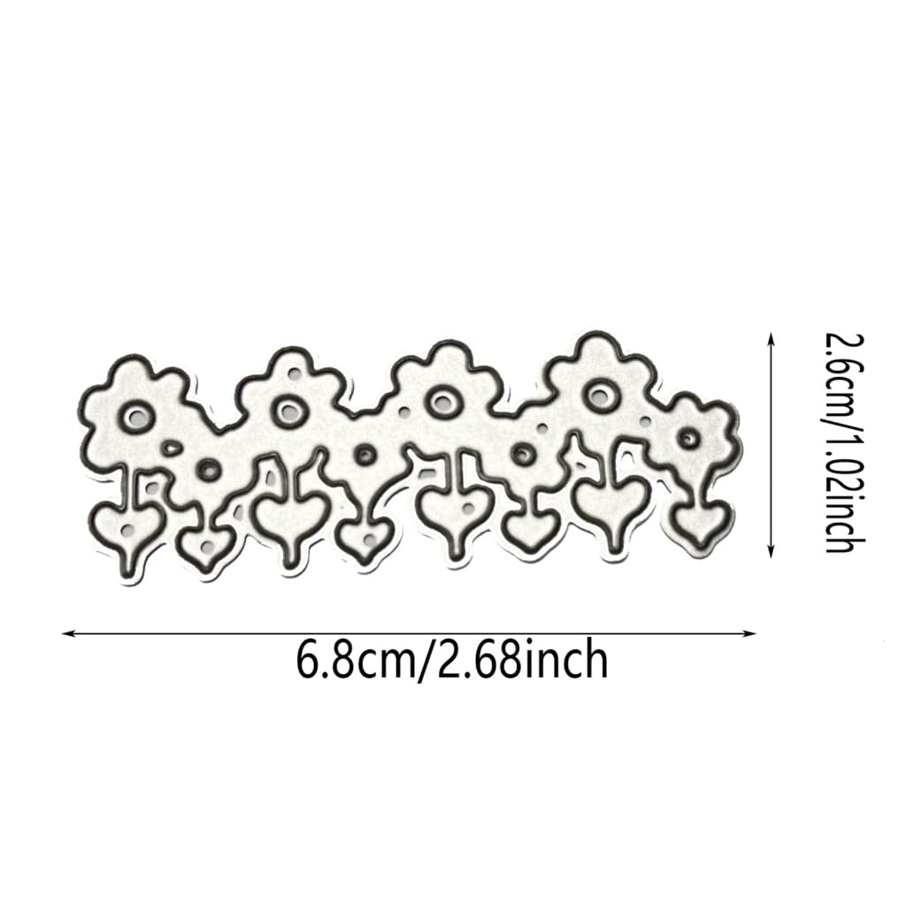 Fustelle a forma di Pasqua, 7,6 x 7,5 cm, 8,2 x 7,3 cm, 2 pezzi