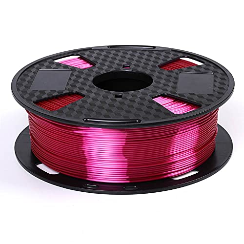 Image of Silk Rose Red PLA Filament 1.75mm 3D Printing Filament 1KG Shiny Pink 3D Printer Material CC3D Silky Metallic Rose Pink PLA Filament Shiny Magenta PLA Filament