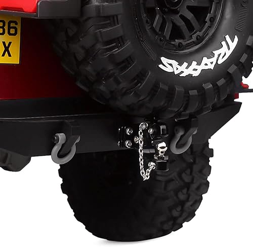 Miniatura 5 de INJORA Escala 110 Accesorios RC Gancho de remolque Receptor de enganche de caída, para RC Crawler TRX4 Axial SCX10 90046 (sin hebilla de bola)