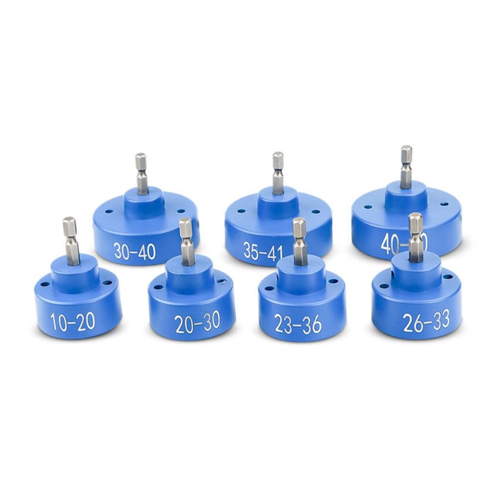 Adapter do zamykania butelek 1/4 cala trzpień sześciokątny tworzywo sztuczne niebieski