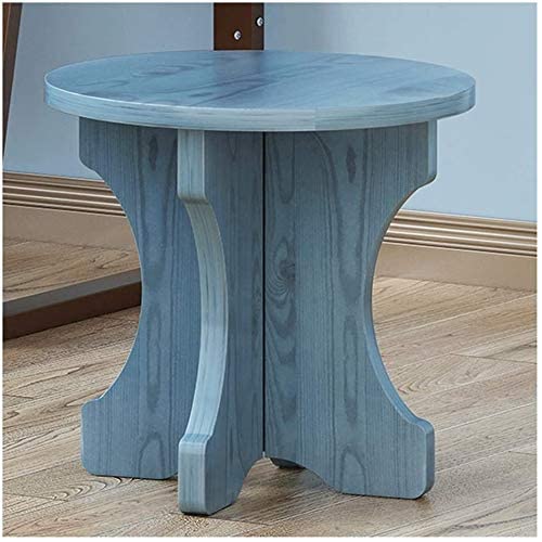 Taburete de madera maciza con simplicidad moderna de 30X31CM