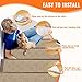 TranquilMoments Stair Treads Non-Slip for Wooden Steps, 15Pack - 8