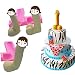 WYD 3D Sexy Chocolate Molds, Silicone Molds, Soap Molds, Silicone Baking Mould (Three sizes)