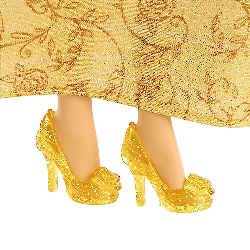 Mattel HLW11 Disney Princess Toys, Belle Fashion Doll thumb #3
