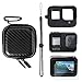 YSTFLY Portable Protective Carry Case,Silicone Protective Cover Case and Lens Film for GoPro Hero 8 Black