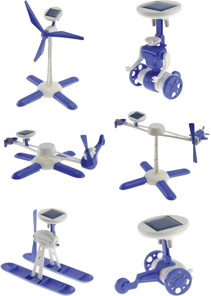 SOL-EXPERT Group 46013 Solar Models 6-in-1 Kit Blue/White