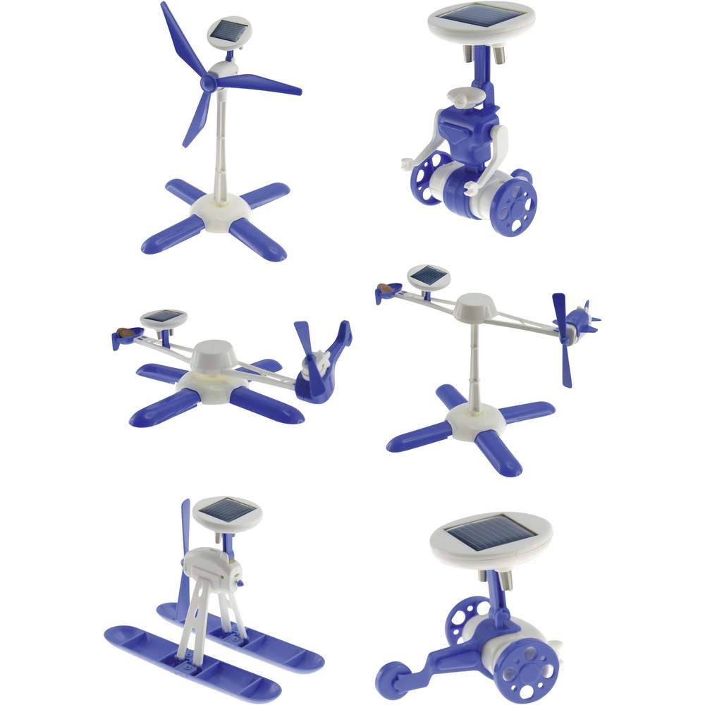 SOL-EXPERT Group 46013 Solar Models 6-in-1 Kit Blue/White