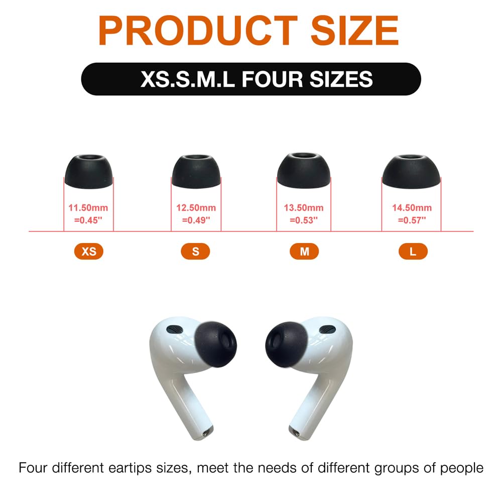 Amazon.co.jp: AirPods Pro 3 (第3世代 2025) 用AirPodsイヤーチップ