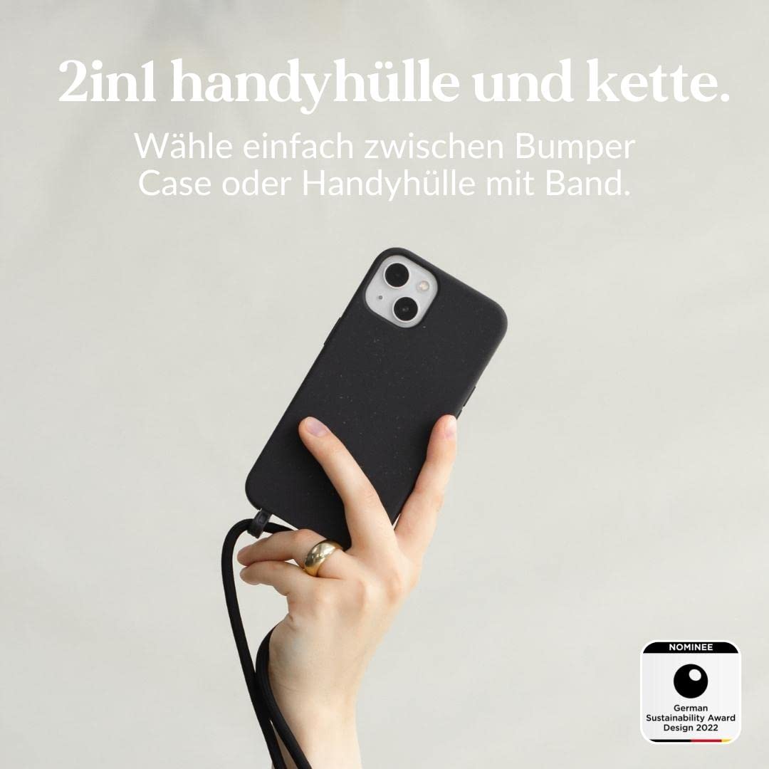handyhülle mit schleife iPhone Hülle Fadenband Schleife MagSafe Griff Geschenk – STICKYZOO® main image 0