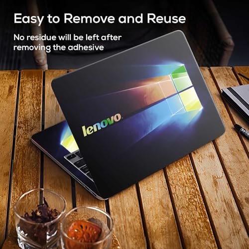 Image of Inkykart DSGN 82 Full Body Laptop Skin Bubble-Free| Laminated| Removable| HD Quality Sticker for Laptops Upto 15.6 Inches Compatible with Lenovo