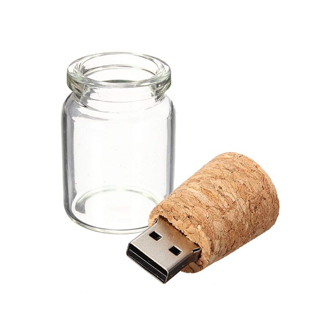 10 Pack Pendrive 3.0 Bodas USB 32GB Memoria Flash USB 3.0 Botella de 32GB