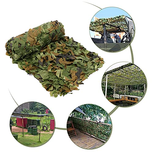 EBTOOLS Tarnnetz Bundeswehr, Tarnnetz, Camouflage-Gewebe, Militärnetz, für Jagd, Schießen, Bauen, aus Oxford-Stoff… – Bild 6