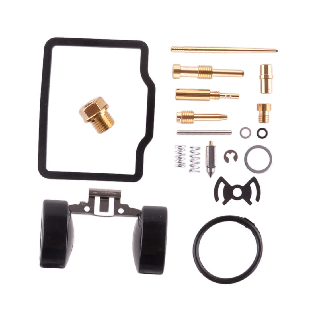 Kit Riparazione Carburatore Per Honda CB100 CL100 SL100 XL100 Con Galleggiante - Ricambio Completo