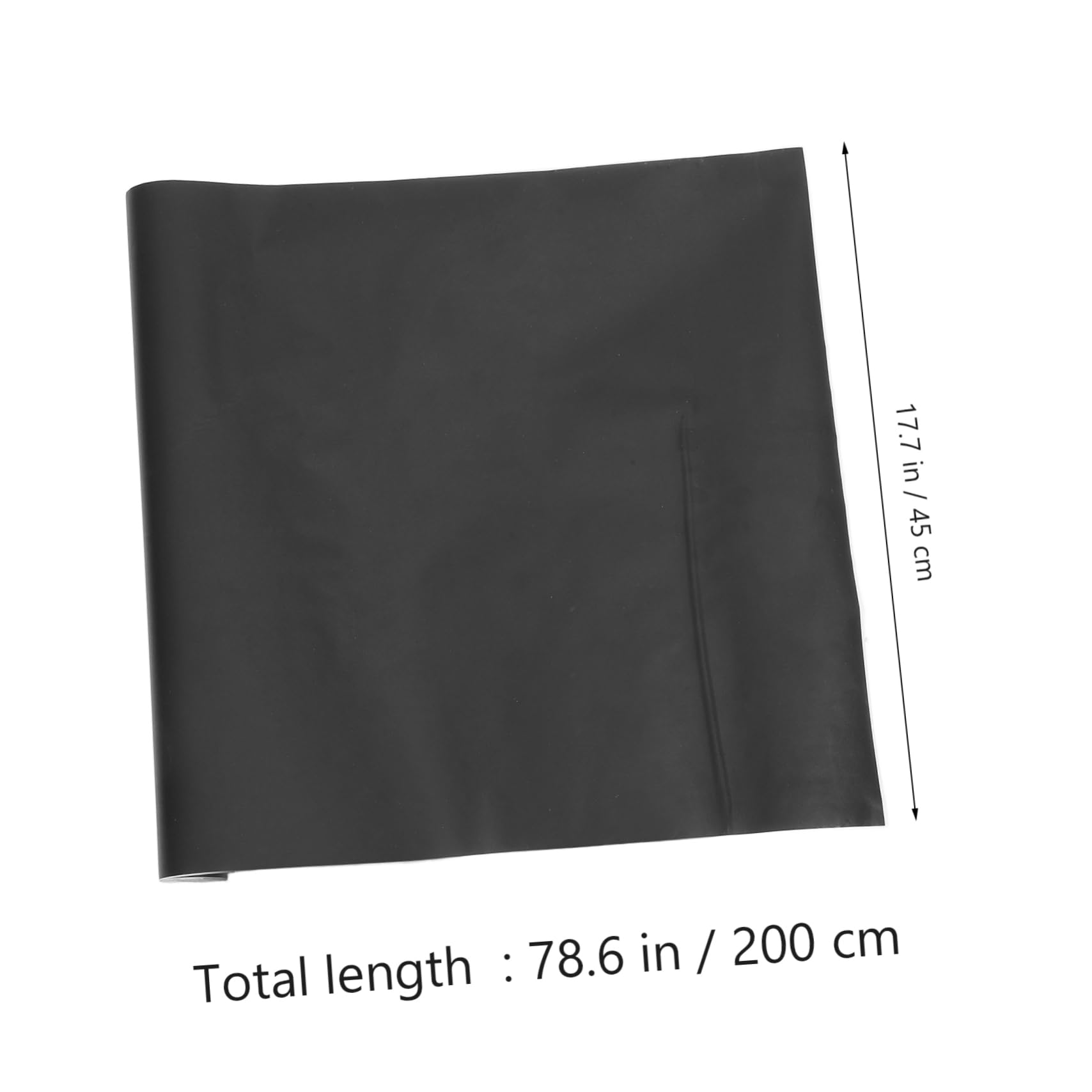 KICHOUSE Wear-Resistant Blackboard Sticker Dry Erase Sheets Blackboard for Wall Easy Install Decorative Stickers