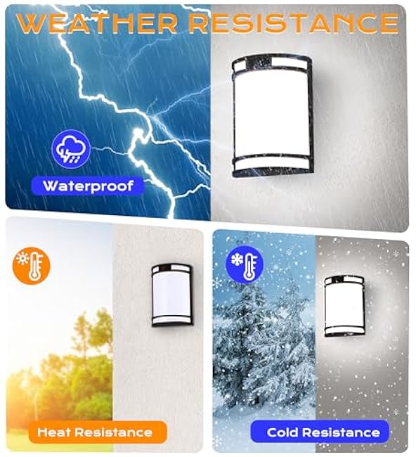 CLOUDY BAY LED Wall Light Wall Sconce 15W 3000K/4000K/5000K Selectable Oil Rubbed Bronze