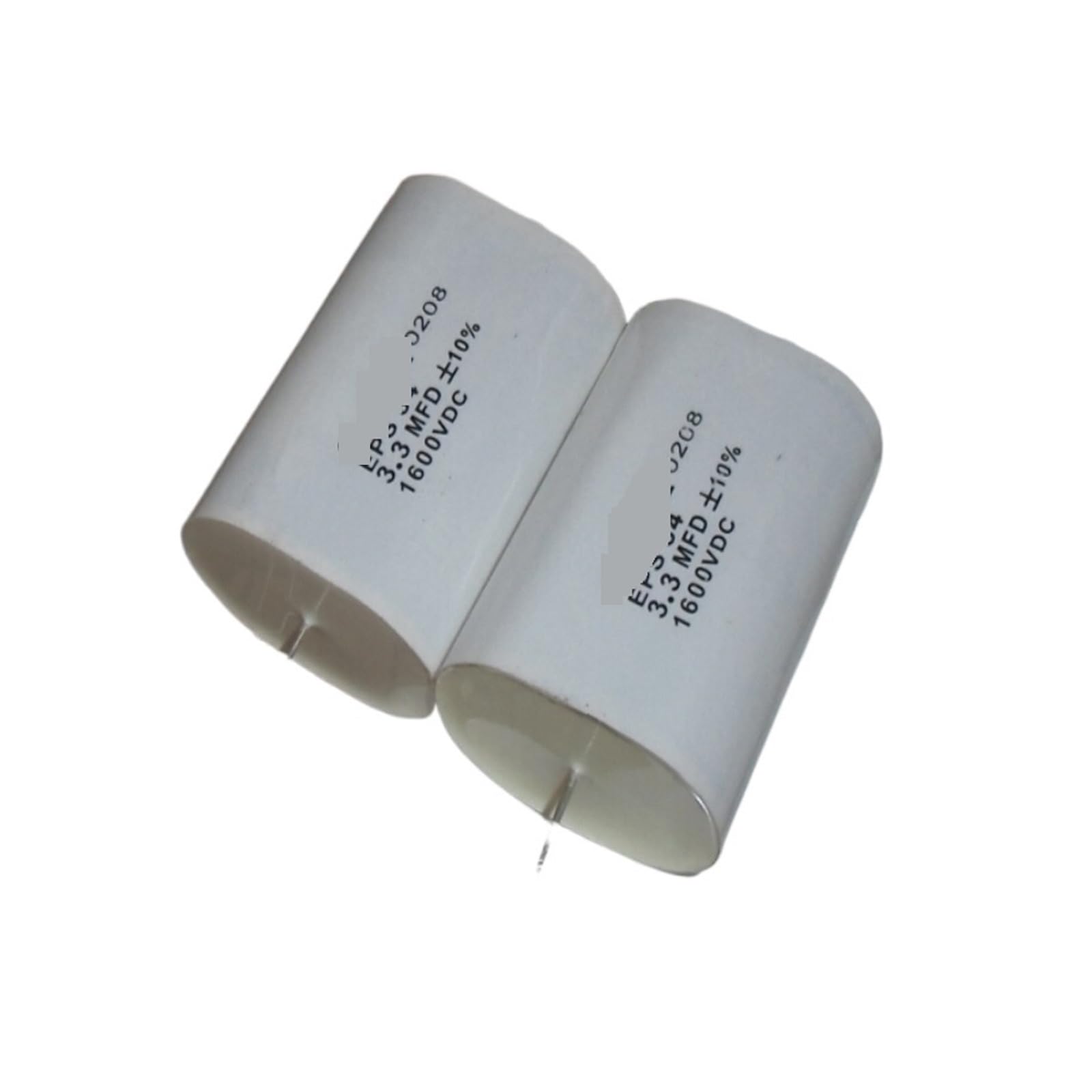 Condensateur 3.3uF 1600VDC EPS34 composant électronique axial pour filtre haut-parleur passif