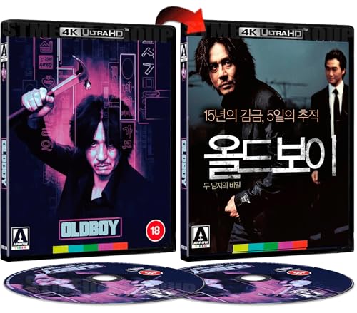 Image of Oldboy (Special Bonus Features / Reversible Cover) [4K UHD + Blu-ray] [Region Free]