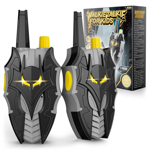 Walkie Talkie Bambini con Occhi Luminosi, Bat Astronave Stealth & Ali a Freccia, Giocattolo Gioco Bambino 3 4 5 6 7 8 10...
