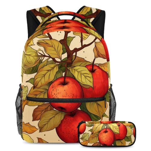Cartable enfants ergonomique et sa trousse assortie pour soulager le dos des élèves