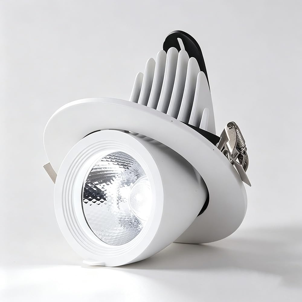LED Recessed Ceiling Spotlight Rotatable Directional Flush Mount Spot Light