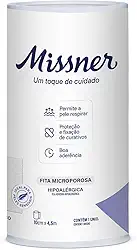 Missner Fita Microporosa Hipoalérgica Branca 100 Mm X 4.5 Mt