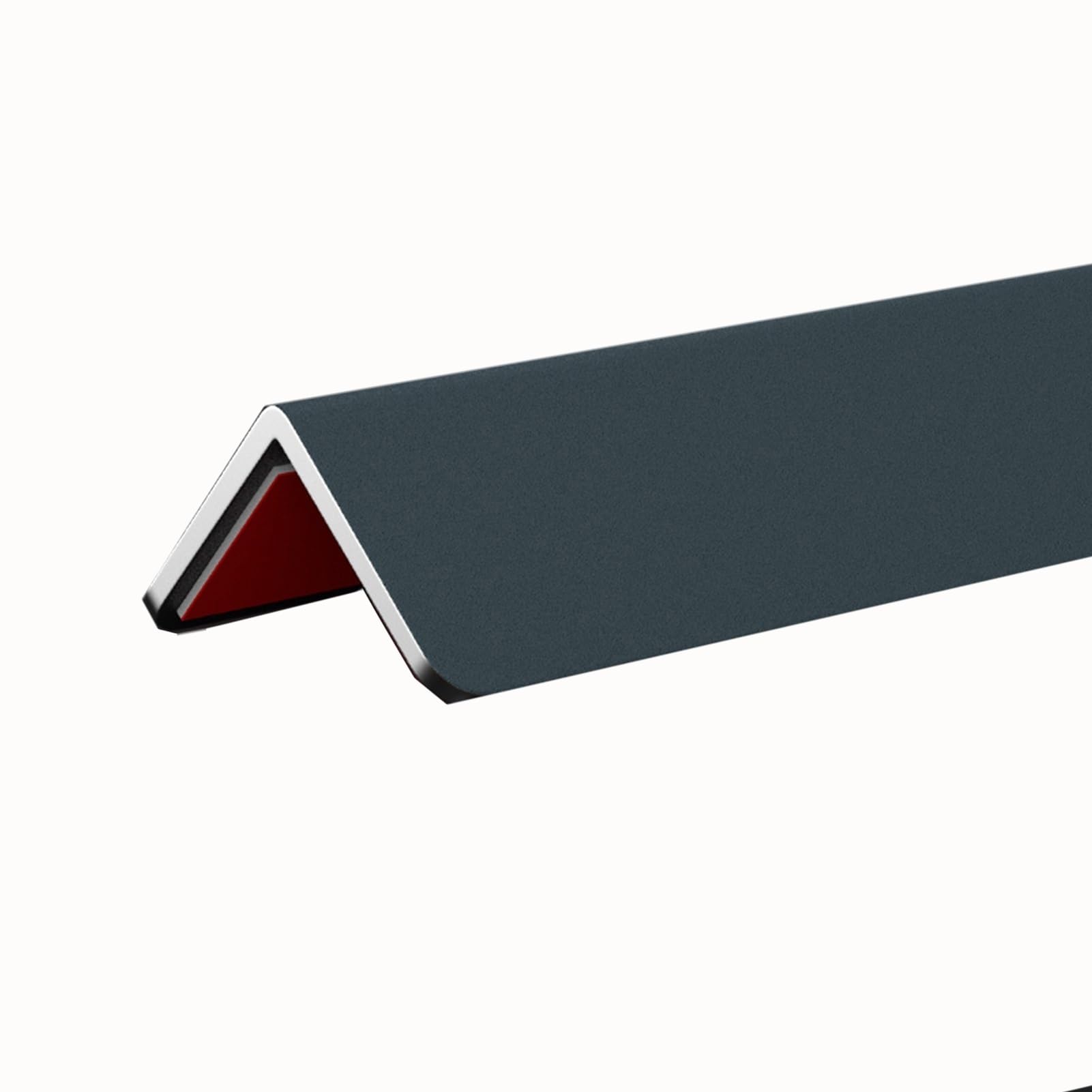 Protezione Decorativa per Angoli da Parete in Metallo, Protezioni per Angoli Autoadesive, Decorazione per La Protezione degli Angoli da Parete,Gray-c-1m