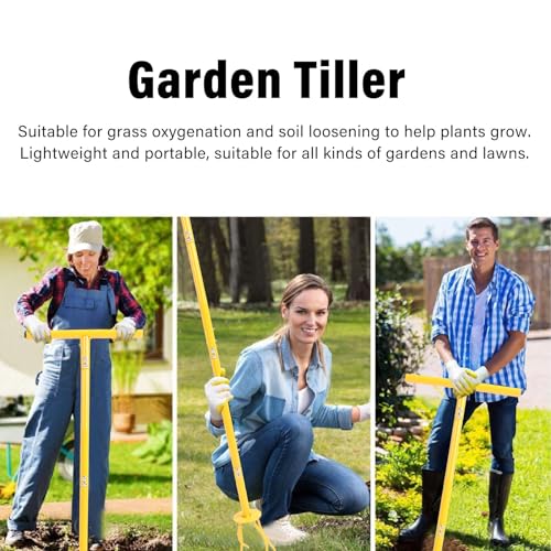 Twist Tiller SEAFRONT : griffe de jardin manuelle en fer pour potagers