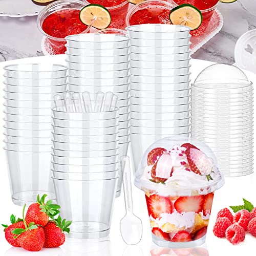 Dingdongji 50 Pezzi Tazze da Dessert,200 ml Tazze